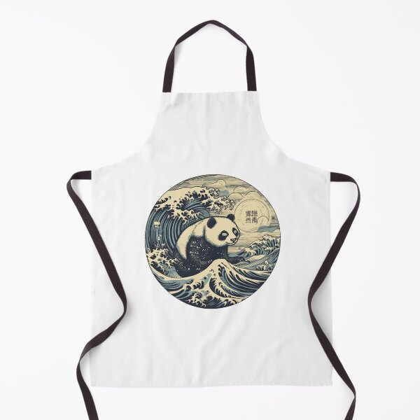 Artikelvorschau, Panda bear the great wave off Kanagawa entworfen und verkauft von TeePulseMania.