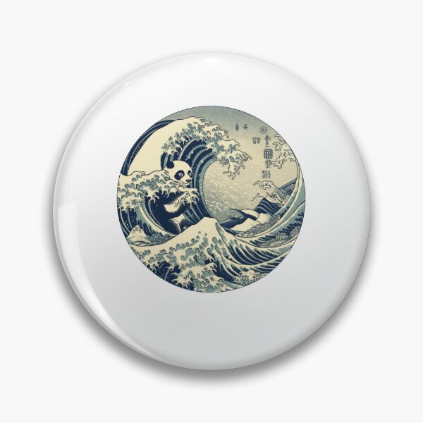 Artikelvorschau, Panda the great wave off Kanagawa inside entworfen und verkauft von TeePulseMania.