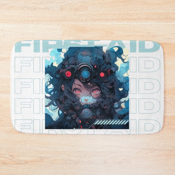 Item preview, first aid cyberpunk girl designed and sold by karpuz-design.