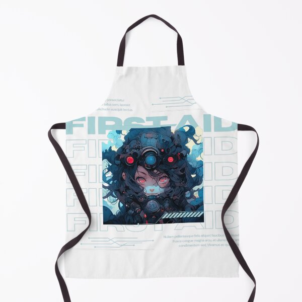 Item preview, first aid cyberpunk girl designed and sold by karpuz-design.