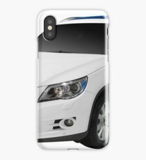 4x4 suv car isolated on white iPhone Case/Skin