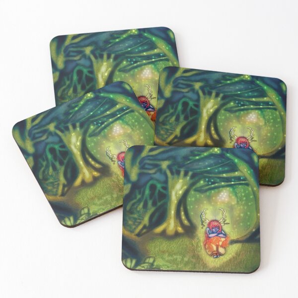 Item preview, A fae hiding deep in the wilderness  designed and sold by BlueGlowDesign.