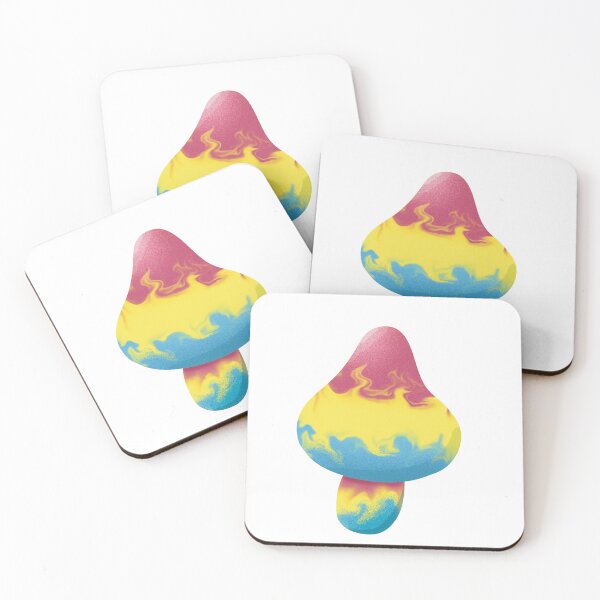 Item preview, Pansexual  mushroom  designed and sold by Psy Shark.