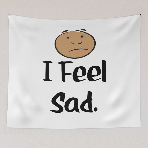Item preview, I Feel Sad Online Teacher Kid Sad Kid designed and sold by ProjectX23.