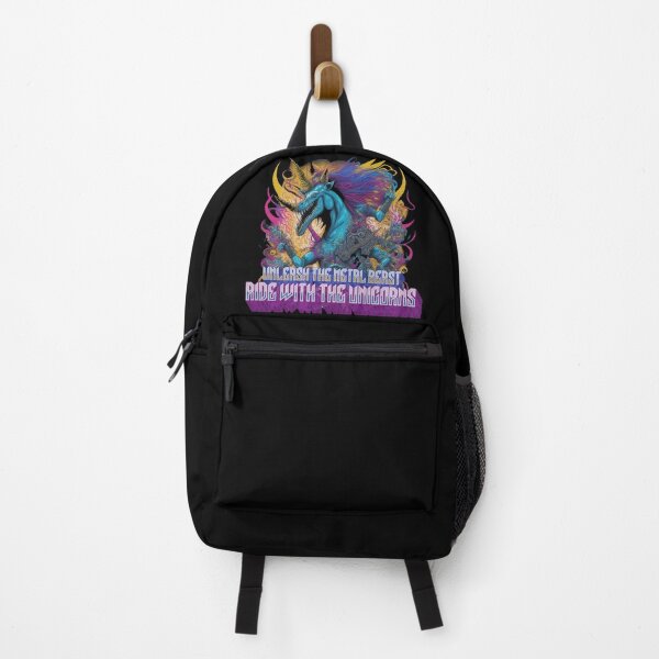 Item preview, Unleash the metal beast, ride with the unicorns  designed and sold by Hadesiaq.