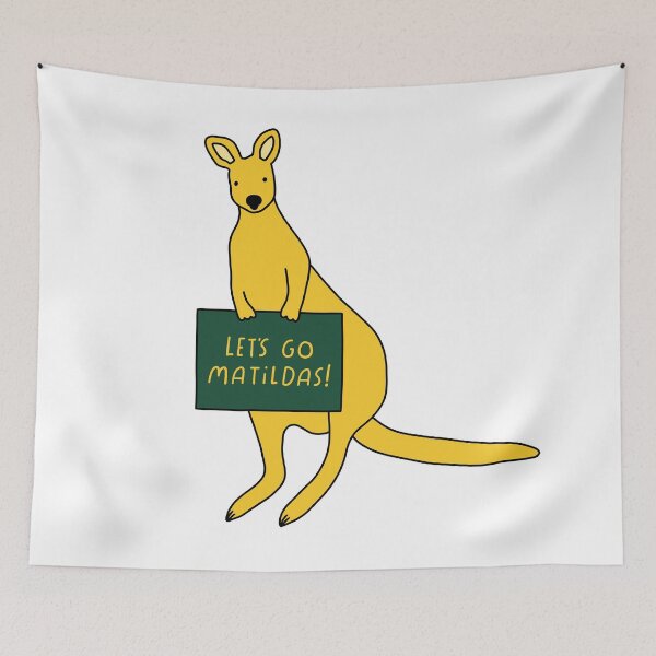 Item preview, let's go matildas designed and sold by doodles fc.