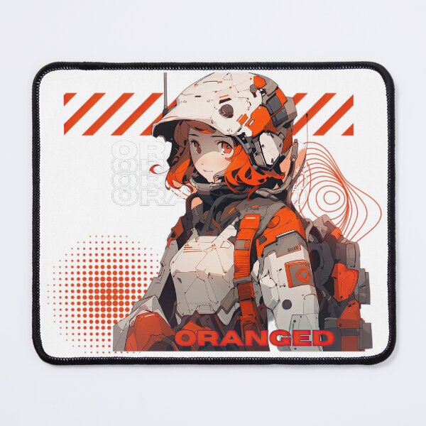 Item preview, orange astronaut girl designed and sold by karpuz-design.