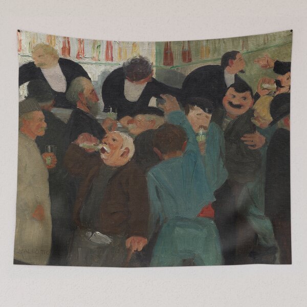 Item preview, The Bistro | Felix Vallotton | 1895 French Art designed and sold by CJET.