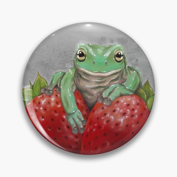 Aperçu de l'œuvre Strawberry Frog créée et vendue par CharCamp.