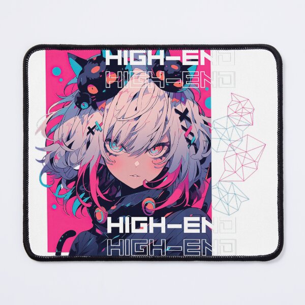 Item preview, high-end cyberpunk anime girl designed and sold by karpuz-design.