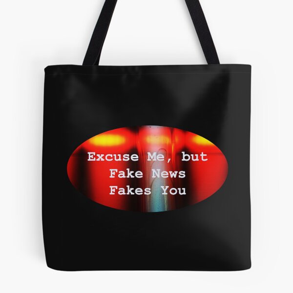 Item preview, Excuse Me Fake News designed and sold by ATJones.
