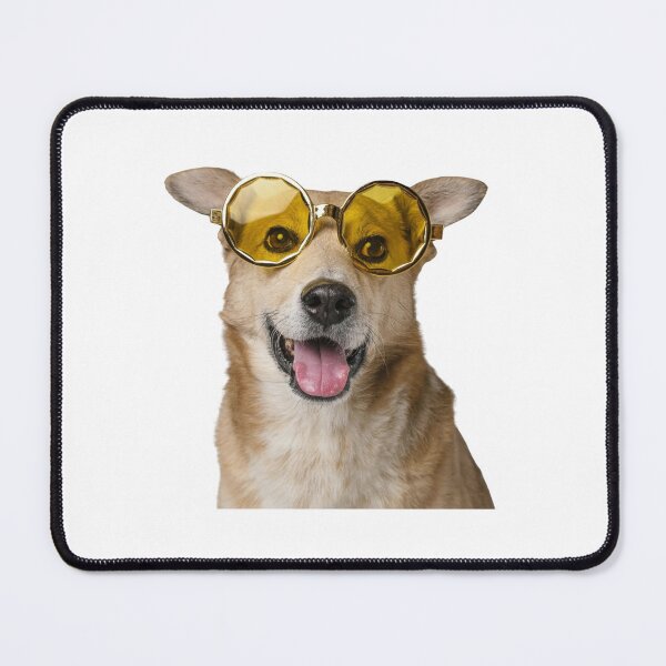 Item preview, Chill Pup: Dog with Sunglasses Sticker designed and sold by BeniSof.