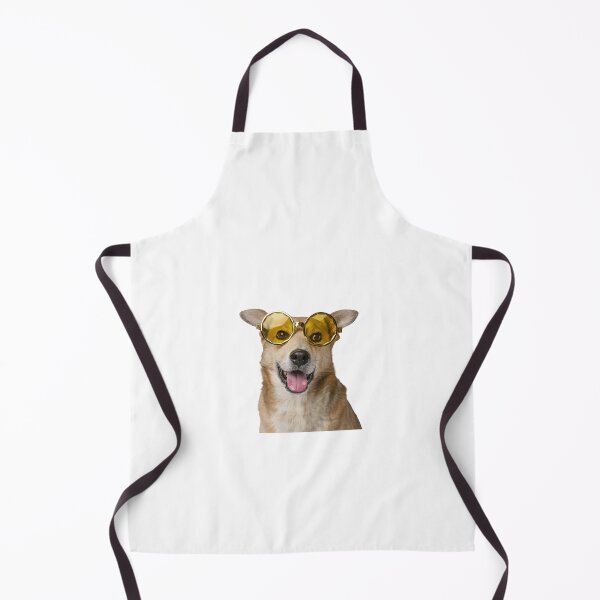 Item preview, Chill Pup: Dog with Sunglasses Sticker designed and sold by BeniSof.