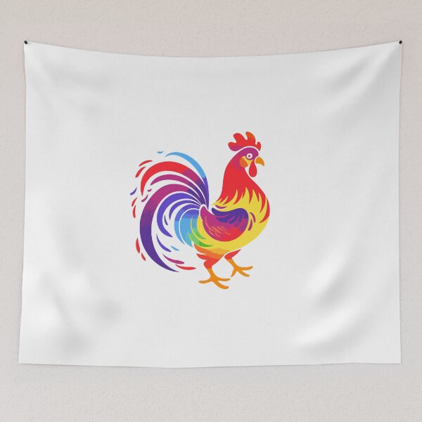 Item preview, Pride Rooster designed and sold by tomtosfarm.
