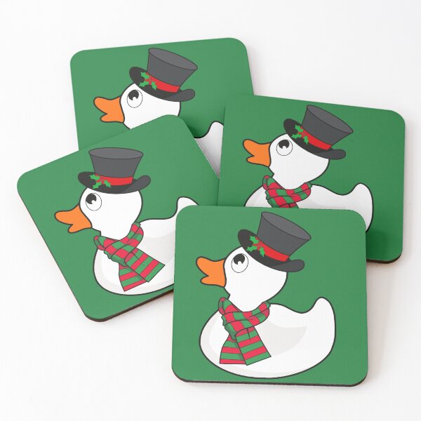 Item preview, Snowman rubber duck cruising duck  designed and sold by TIPbyAshley.