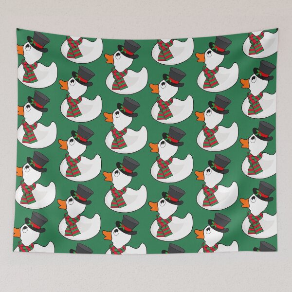 Item preview, Snowman rubber duck cruising duck  designed and sold by TIPbyAshley.
