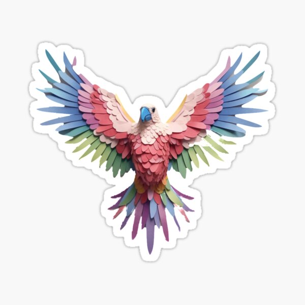 Item preview, Digital art print, Parrot. designed and sold by obuttono.