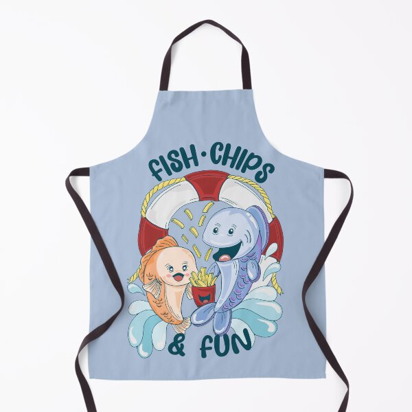 Item preview, Fish, Chips and Fun designed and sold by ThaisMelo.