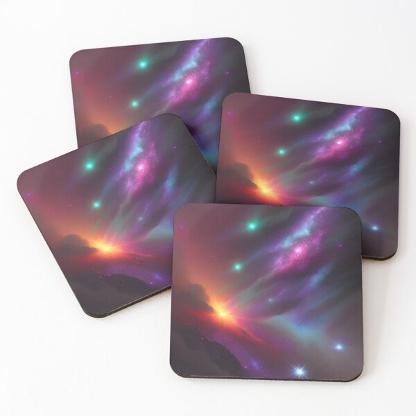 Item preview, Nebulas and Galaxies in Vibrant Colors designed and sold by Fresh-Style.