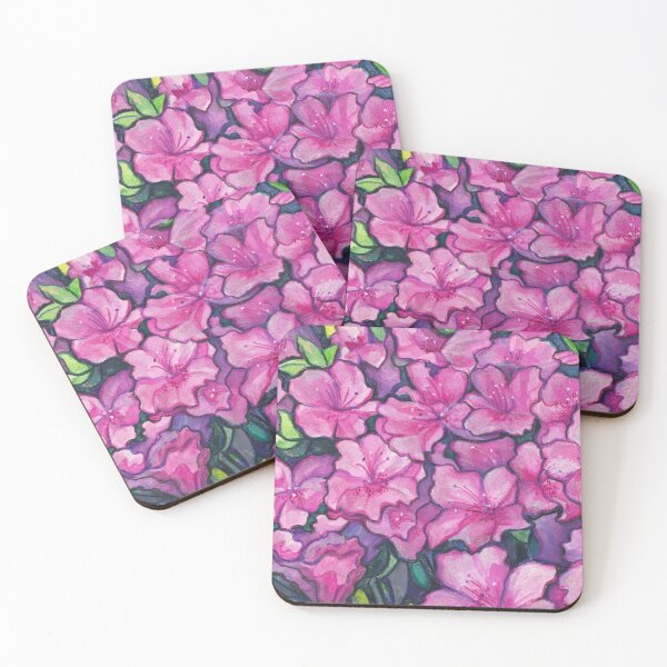 Item preview, Pink Azaleas In The Garden designed and sold by CozyPixelFluff.