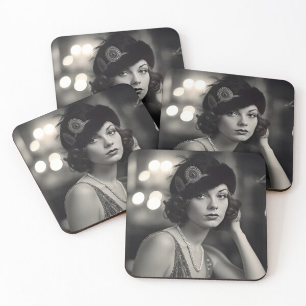 Item preview, Young Hollywood Star: Vintage Beauty in Black and White designed and sold by Piotrek0001.