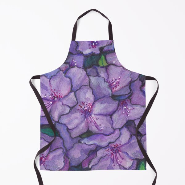 Item preview, Purple Azaleas In The Garden designed and sold by CozyPixelFluff.