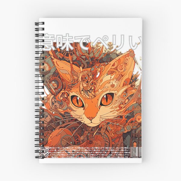 Item preview, cyberpunk tech cat designed and sold by karpuz-design.