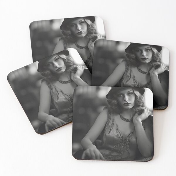 Item preview, Young Hollywood Star: Vintage Beauty in Black and White designed and sold by Piotrek0001.
