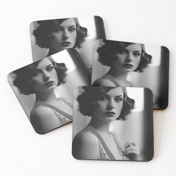Item preview, Young Hollywood Star: Vintage Beauty in Black and White designed and sold by Piotrek0001.