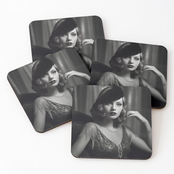 Item preview, Young Hollywood Star: Vintage Beauty in Black and White designed and sold by Piotrek0001.