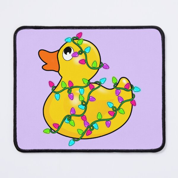 Item preview, Christmas lights rubber duck designed and sold by TIPbyAshley.