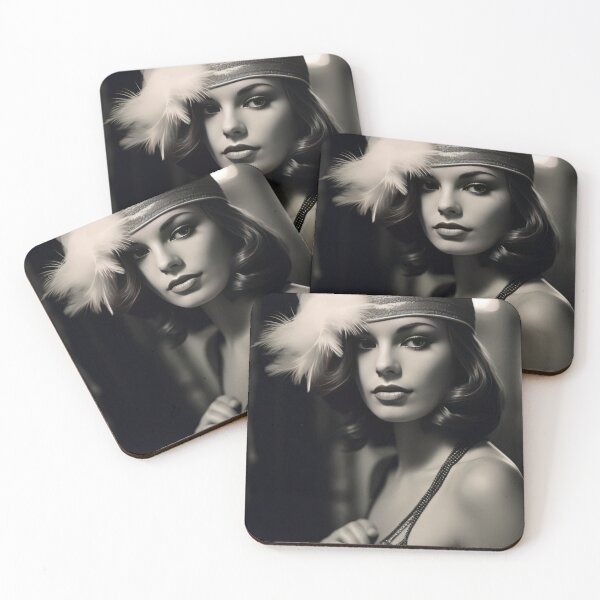 Item preview, Young Hollywood Star: Vintage Beauty in Black and White designed and sold by Piotrek0001.
