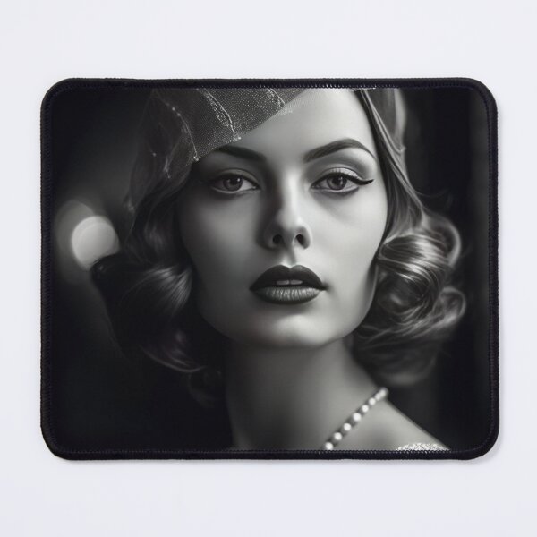 Item preview, Young Hollywood Star: Vintage Beauty in Black and White designed and sold by Piotrek0001.
