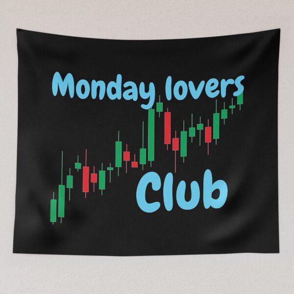 Item preview, Monday lovers club, funny finance  designed and sold by NoetherSym.