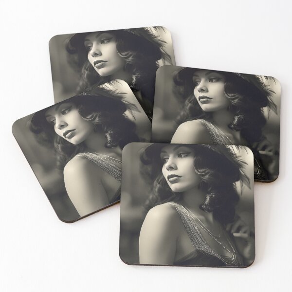 Item preview, Young Hollywood Star: Vintage Beauty in Black and White designed and sold by Piotrek0001.