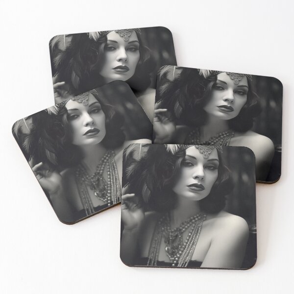 Item preview, Young Hollywood Star: Vintage Beauty in Black and White designed and sold by Piotrek0001.