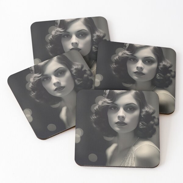Item preview, Young Hollywood Star: Vintage Beauty in Black and White designed and sold by Piotrek0001.