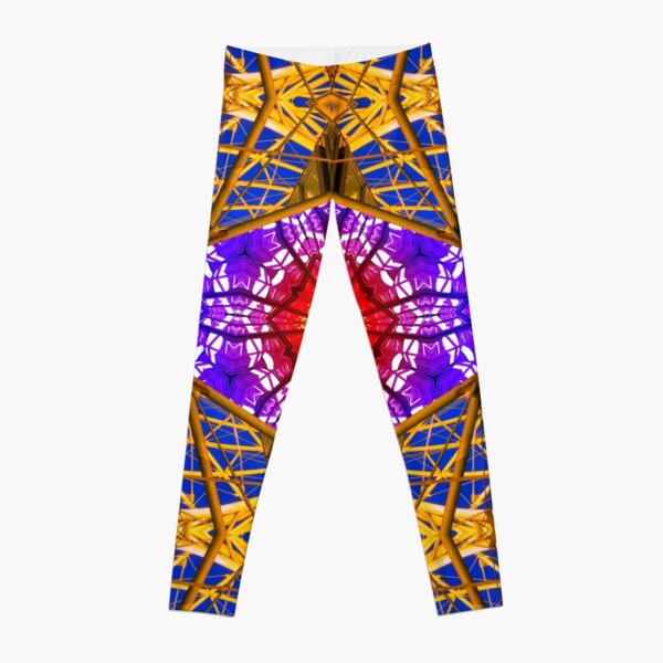 The interlacing wonder of the presnet Leggings