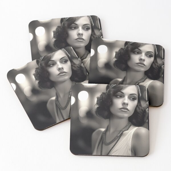 Item preview, Young Hollywood Star: Vintage Beauty in Black and White designed and sold by Piotrek0001.
