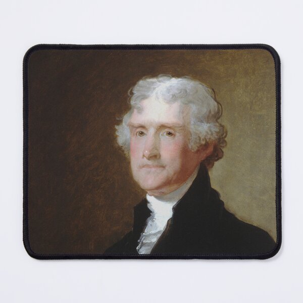 Item preview, Thomas Jefferson Portrait - Gilbert Stuart Circa 1821 designed and sold by warishellstore.