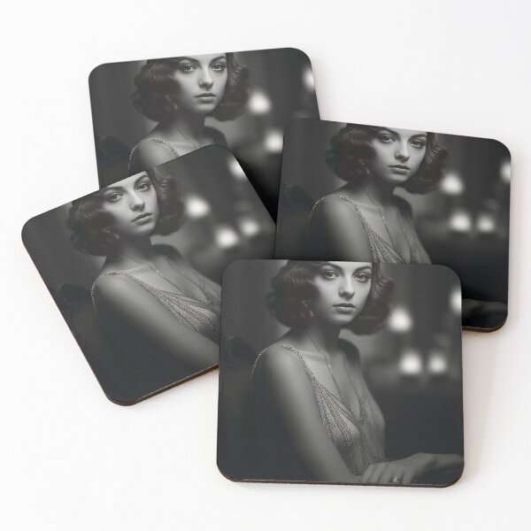 Item preview, Young Hollywood Star: Vintage Beauty in Black and White designed and sold by Piotrek0001.