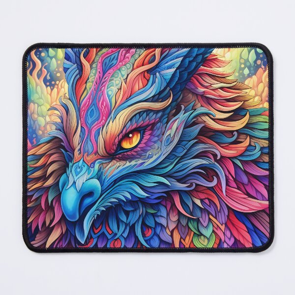 Item preview, Wings of Wonder: Discover the Fantastic Creature, a Mythical Bird of Vibrant Colors and Astonishing Splendor designed and sold by InsaneLEDP.