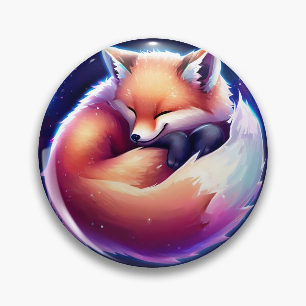 Item preview, Happy Galactic Fox designed and sold by CritterCulture.