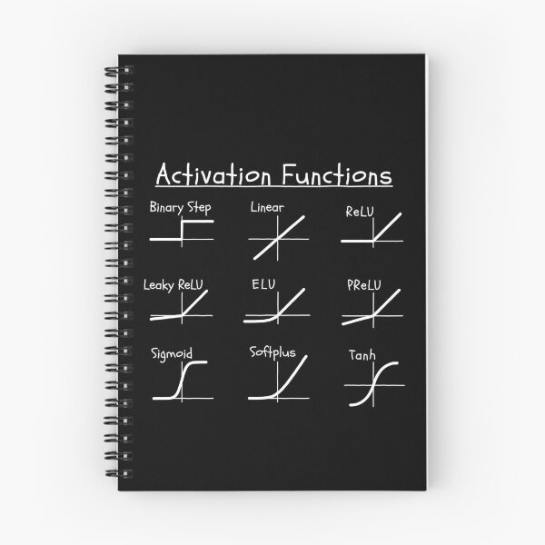 Item preview, ACTIVATION FUNCTIONS | AI, ReLU, Neural Nets, Deep Learning designed and sold by Decamegashop.