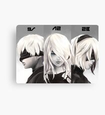 Nier Portrait Set Canvas Print