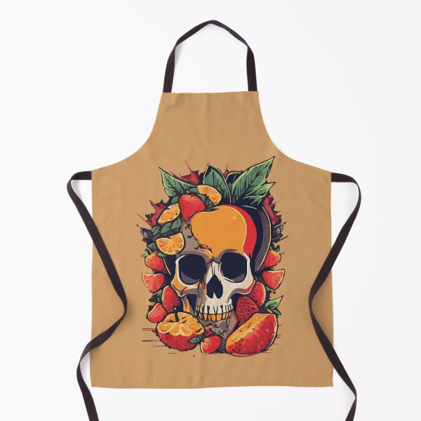 Item preview, Skull and fruit combine to produce a-healthy image. designed and sold by KoandZo.