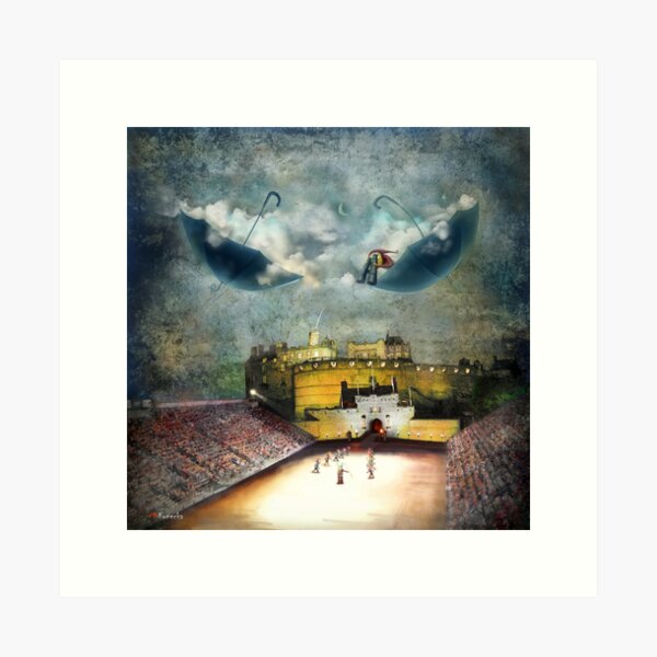 "Above The Castle" Art Print