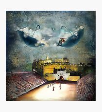 "Above The Castle" Photographic Print