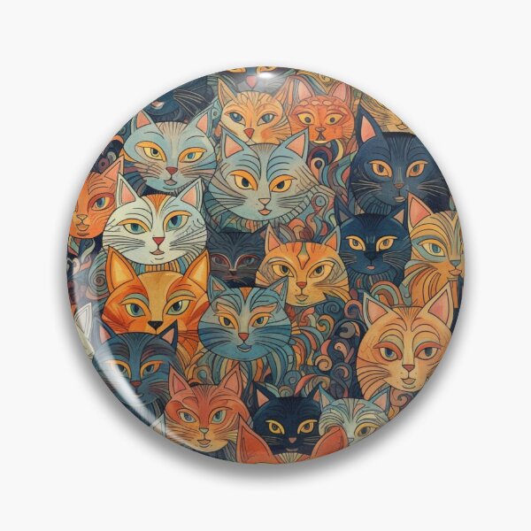 Item preview, Cat Patterns: Cloud Droplets designed and sold by Cat-n-Christ.