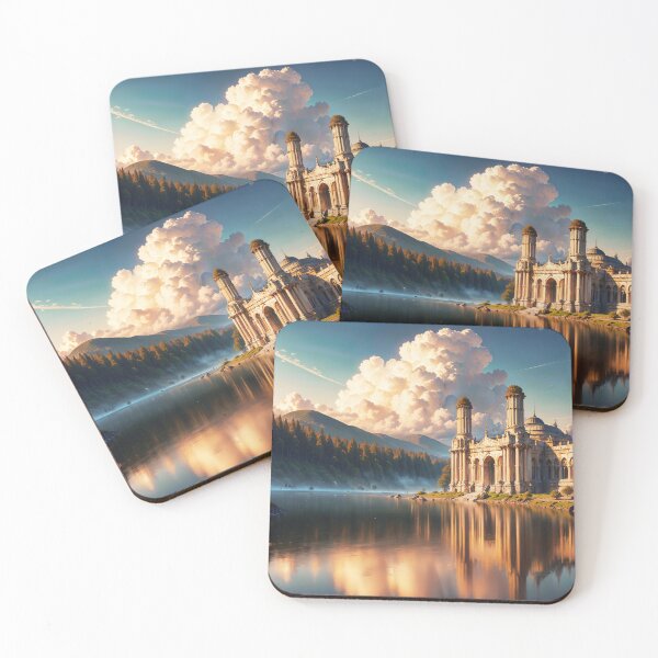 Item preview, Lake Temple Reflections designed and sold by lostcauseblue.